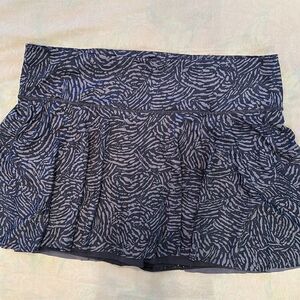 Athleta Ace Tennis Skort 13.5” size 3X in Fiji Medieval Violet Print w 3 pockets